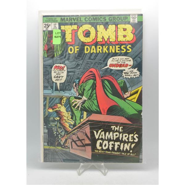 1974 MARVEL TOMB OF DARKNESS #12