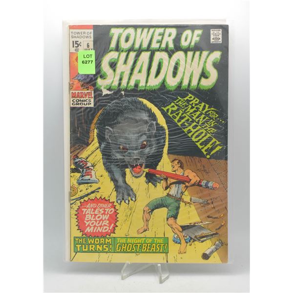 1970 MARVEL TOWER OF SHADOWS #6