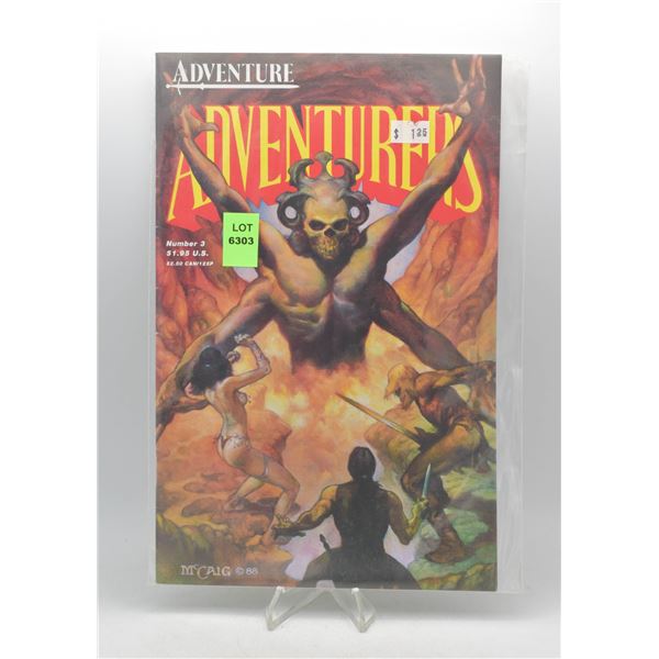 1986 ADVENTURE PUBLICATIONS ADVENTURERS #3