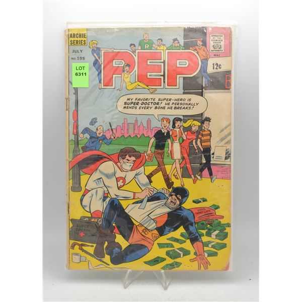 1966 ARCHIE SERIES PEP #195