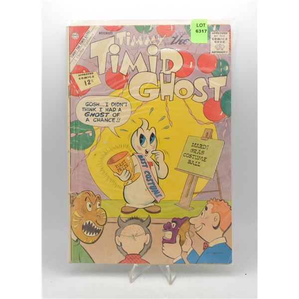 1962 CHARLTON PUBLISHERS TIMMY THE TIMID GHOST
