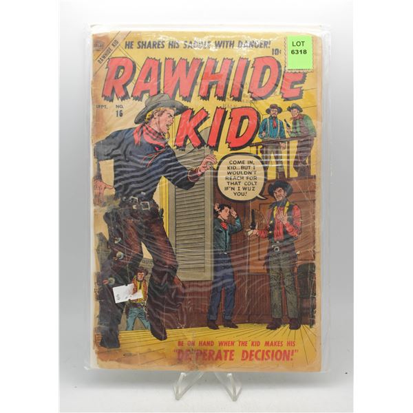 1957 CORNELL PUBLISHING RAWHIDE KID #16