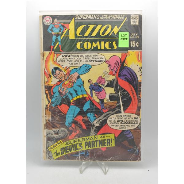 1969 DC ACTION COMICS #378