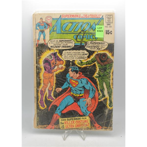 1969 DC ACTION COMICS #383