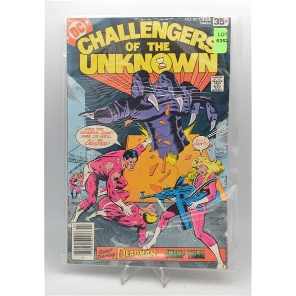 1978 DC CHALLENGERS OF THE UNKNOWN #85