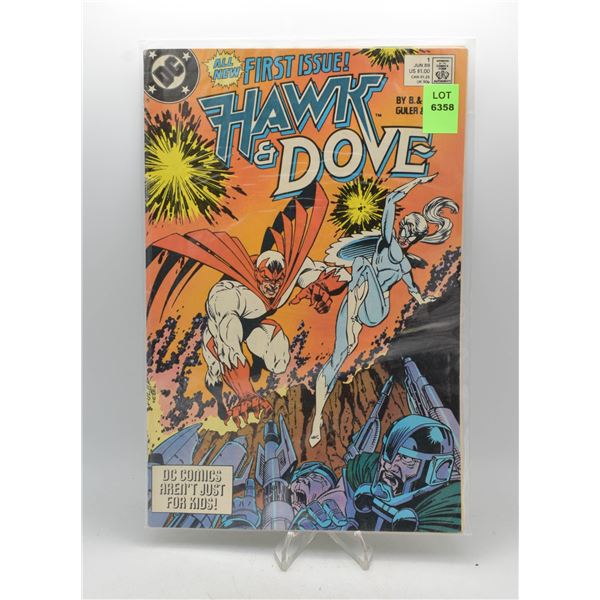 1989 DC HAWK AND DOVE #1
