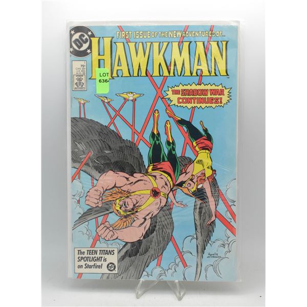 1986 DC HAWKMAN #1