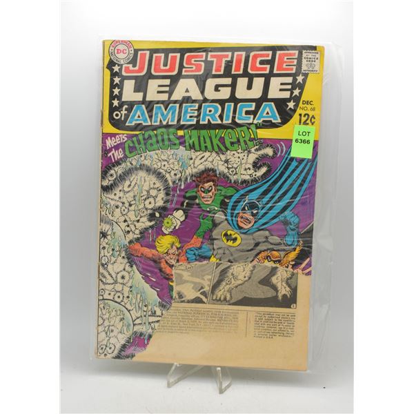 1968 DC JUSTICE LEAGUE OF AMERICA #68
