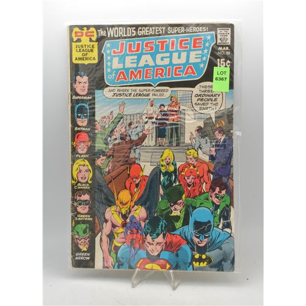 1971 DC JUSTICE LEAGUE OF AMERICA #88