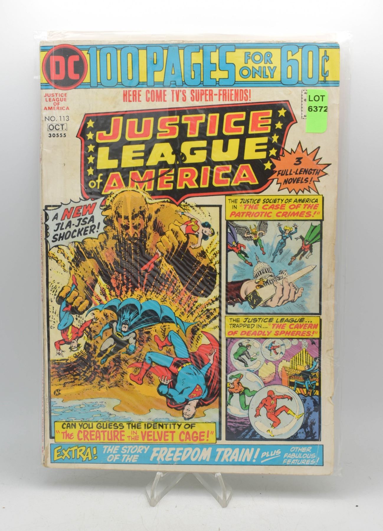 1974 DC JUSTICE LEAGUE OF AMERICA 100 PAGES 113