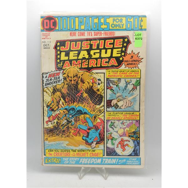 1974 DC JUSTICE LEAGUE OF AMERICA 100 PAGES #113