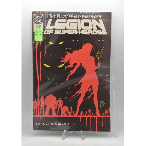 1989 DC LEGION OF SUPER HEROES #63