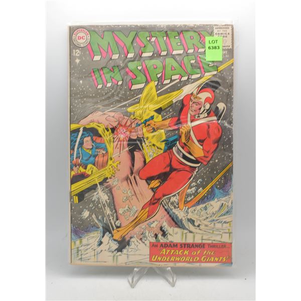 1963 DC MYSTERY IN SPACE #86