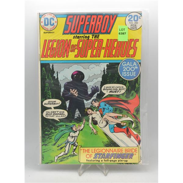 1974 DC SUPERBOY AND THE LEGION OF SUPER-HEROES
