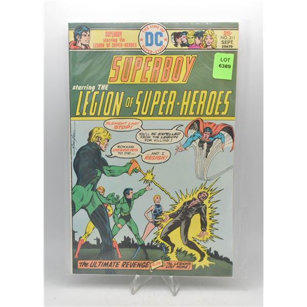 1975 DC SUPERBOY AND THE LEGION OF SUPER-HEROES