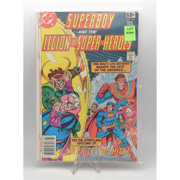 1978 DC SUPERBOY AND THE LEGION OF SUPER-HEROES