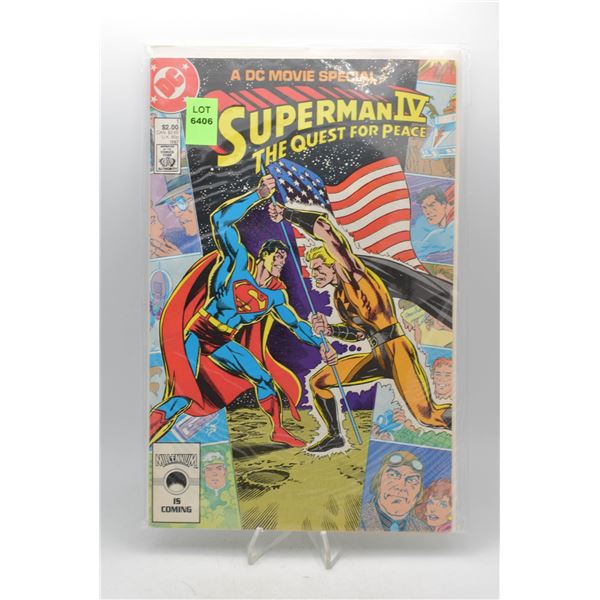 1987 DC SUPERMAN IV THE QUEST FOR PEACE #1