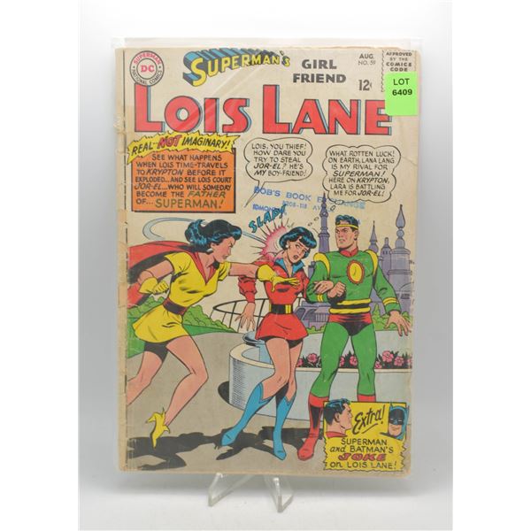 1965 DC SUPERMAN'S GIRLFRIEND LOIS LANE #59