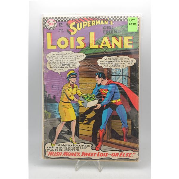 1967 DC SUPERMAN'S GIRLFRIEND LOIS LANE #71