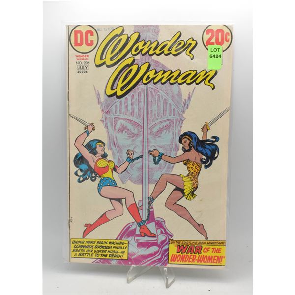 1973 DC WONDER WOMAN #206