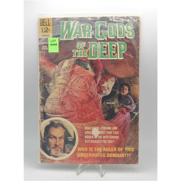 1965 DELL WAR-GODS OF THE DEEP #1