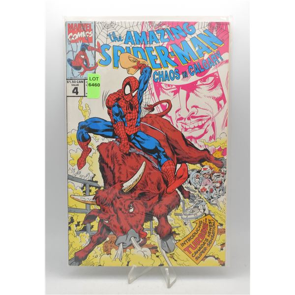 1992 MARVEL AMAZING SPIDER-MAN CHAOS IN CALGARY