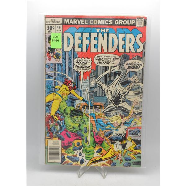 1977 MARVEL DEFENDERS #49