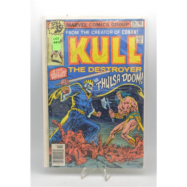 1978 MARVEL KULL THE DESTROYER #29