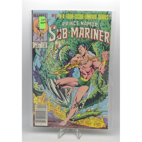 1984 MARVEL PRINCE NAMER THE SUB-MARINER #1