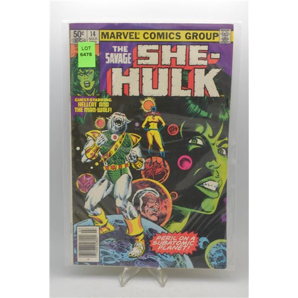 1980 MARVEL SAVAGE SHE-HULK #14