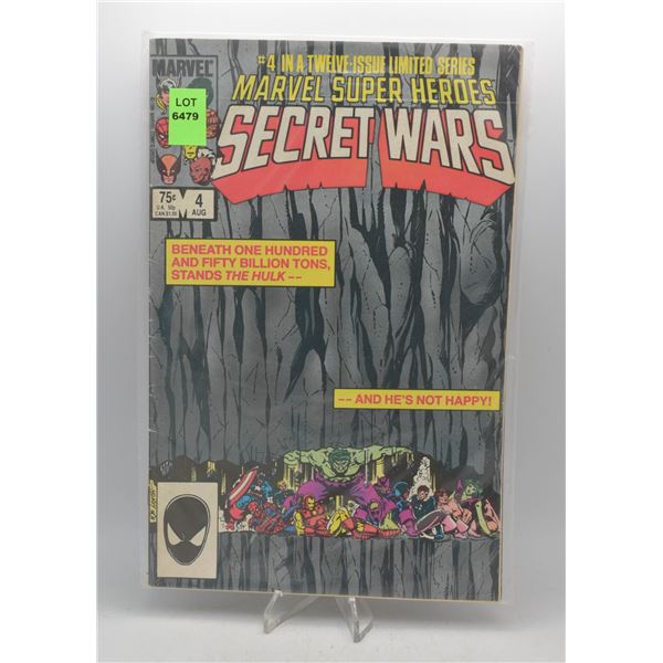 1984 MARVEL SECRET WARS #4