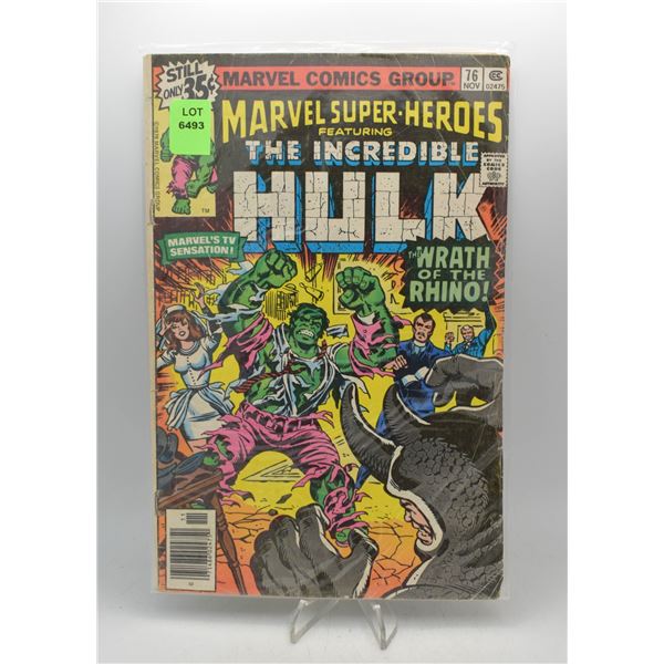 1978 MARVEL THE INCREDIBLE HULK #76