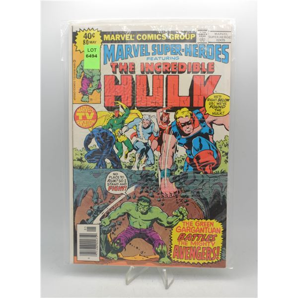 1979 MARVEL THE INCREDIBLE HULK #80