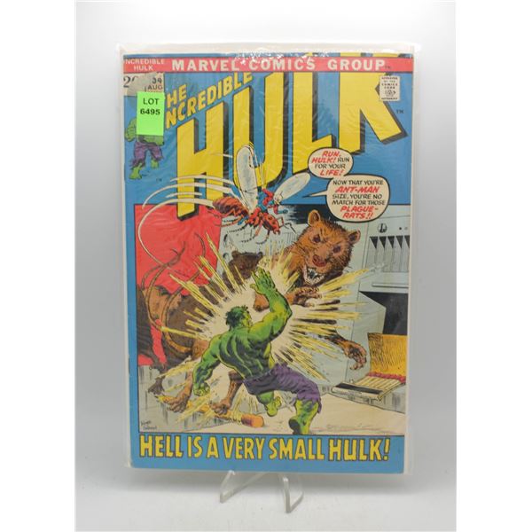 1972 MARVEL THE INCREDIBLE HULK #154