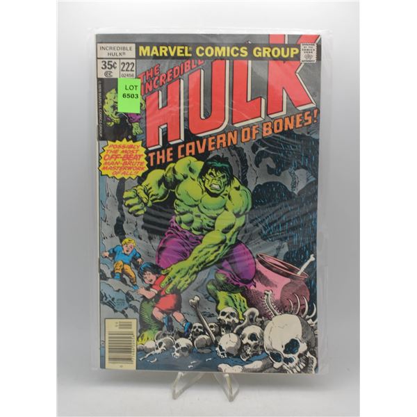 1978 MARVEL THE INCREDIBLE HULK #222