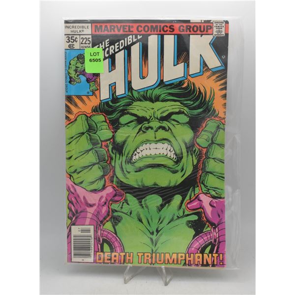 1978 MARVEL THE INCREDIBLE HULK #225
