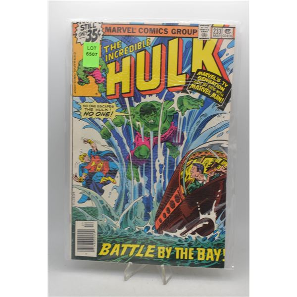 1978 MARVEL THE INCREDIBLE HULK #233