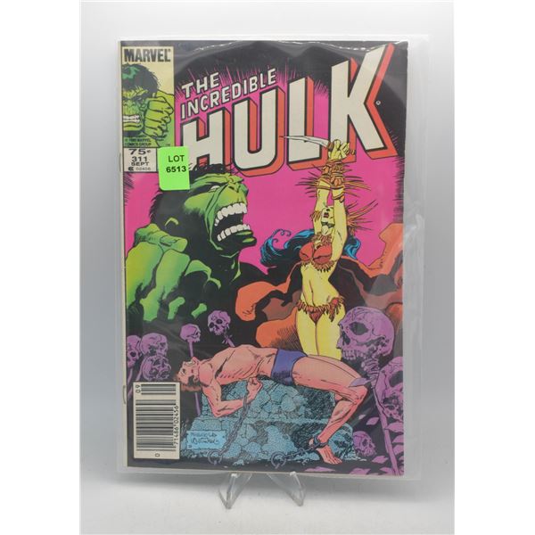 1985 MARVEL INCREDIBLE HULK #311