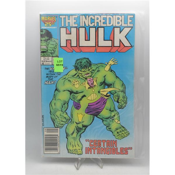 1986 MARVEL INCREDIBLE HULK #323