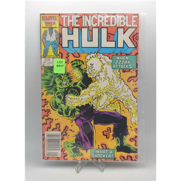 1986 MARVEL INCREDIBLE HULK #327