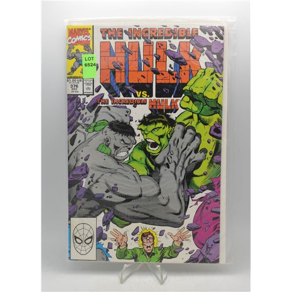 1990 MARVEL THE INCREDIBLE HULK #376