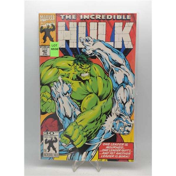 1992 MARVEL THE INCREDIBLE HULK #401
