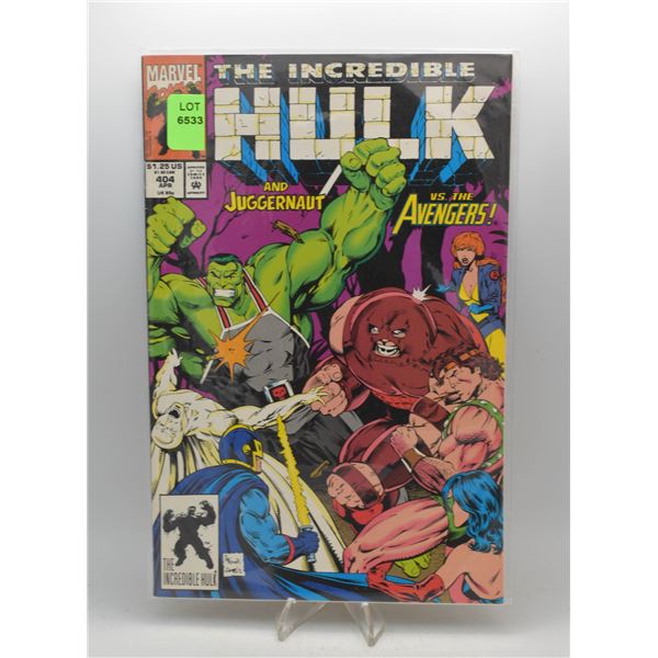 1993 MARVEL THE INCREDIBLE HULK #404