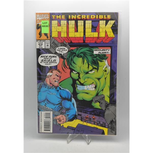 1993 MARVEL THE INCREDIBLE HULK #410