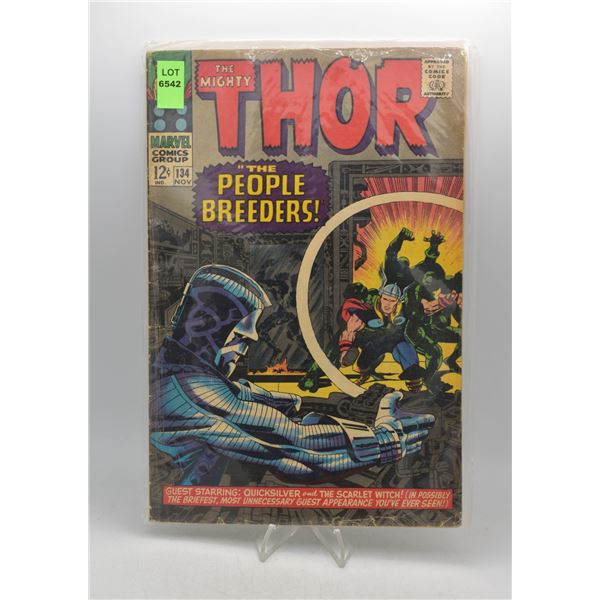 1966 MARVEL MIGHTY THOR THE PEOPLE BREEDERS #134