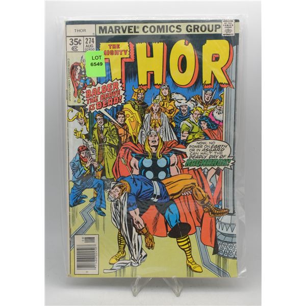 1978 MARVEL THE MIGHTY THOR #274