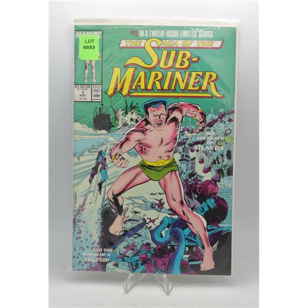 1988 MARVEL THE SAGA OF THE SUB-MARINER #1