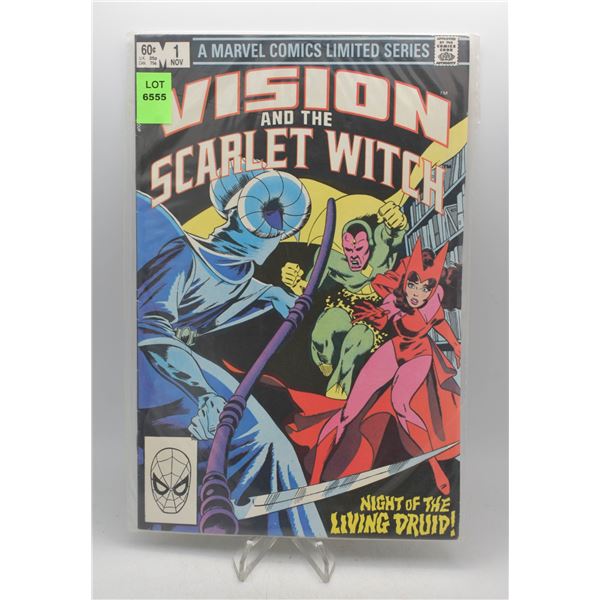 1985 MARVEL THE VISION AND THE SCARLET WITCH #1