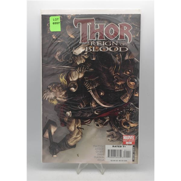 2008 MARVEL THOR REIGN OF BLOOD #1