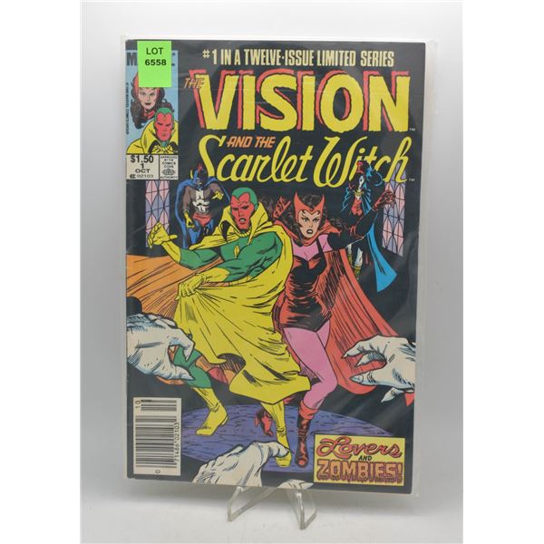 1982 MARVEL VISION AND THE SCARLET WITCH #1